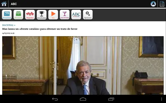 News Selection android App screenshot 0