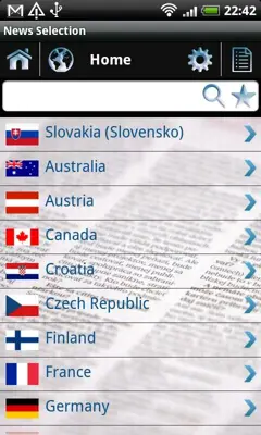 News Selection android App screenshot 20